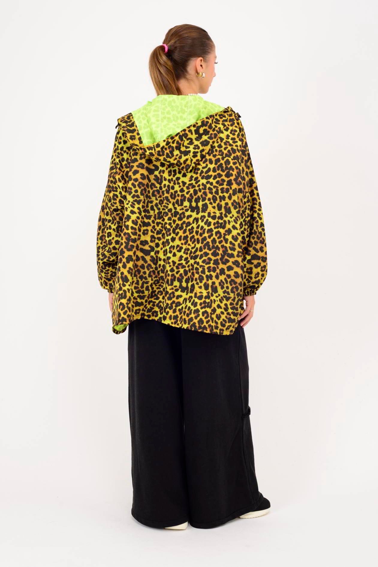 AN10560 LEOPAR DESEN YAĞMURLUK