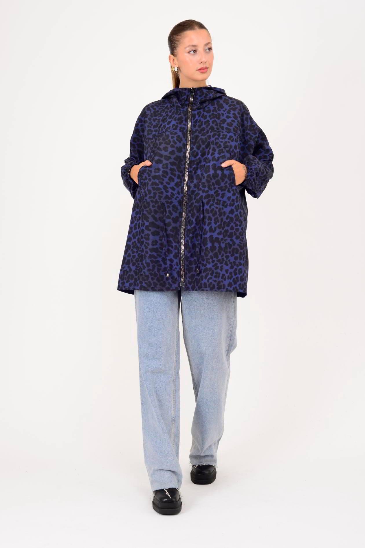 AN10560 LEOPAR DESEN YAĞMURLUK