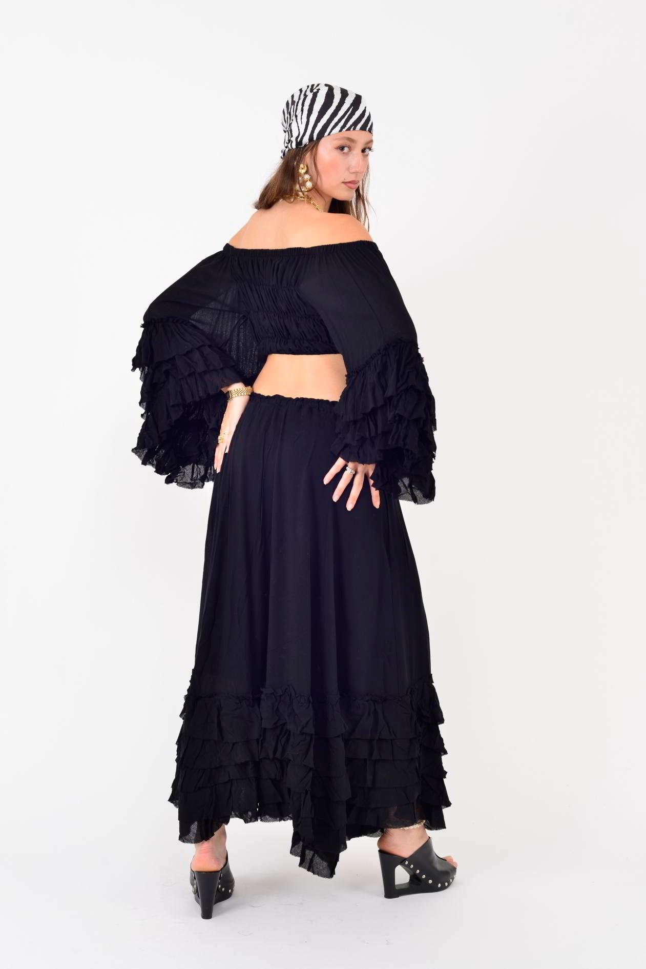 AN10589 FIRFIRLI İSPANYOL KOL HAM BOHEM TAKIM