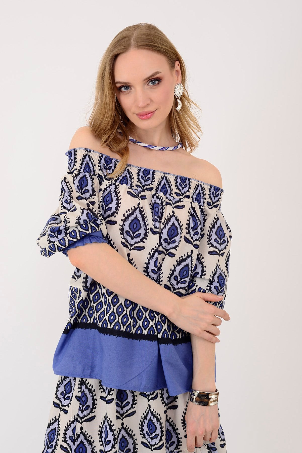 AN10644 MARİN MADONNA YAKA 2'Lİ TAKIM