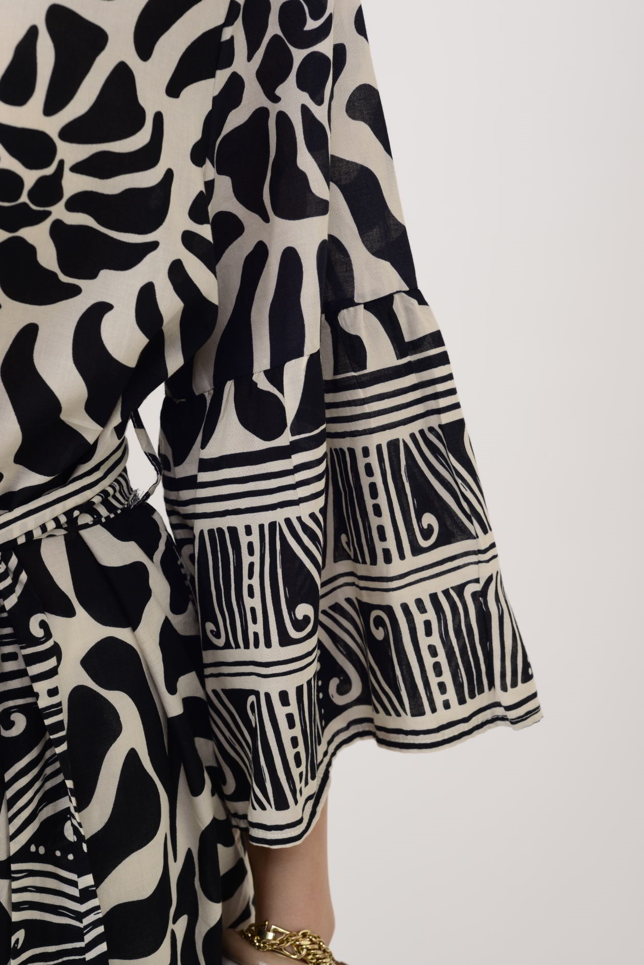 AN10645 MARIN KEMER DETAYLI GÖMLEK ELBİSE