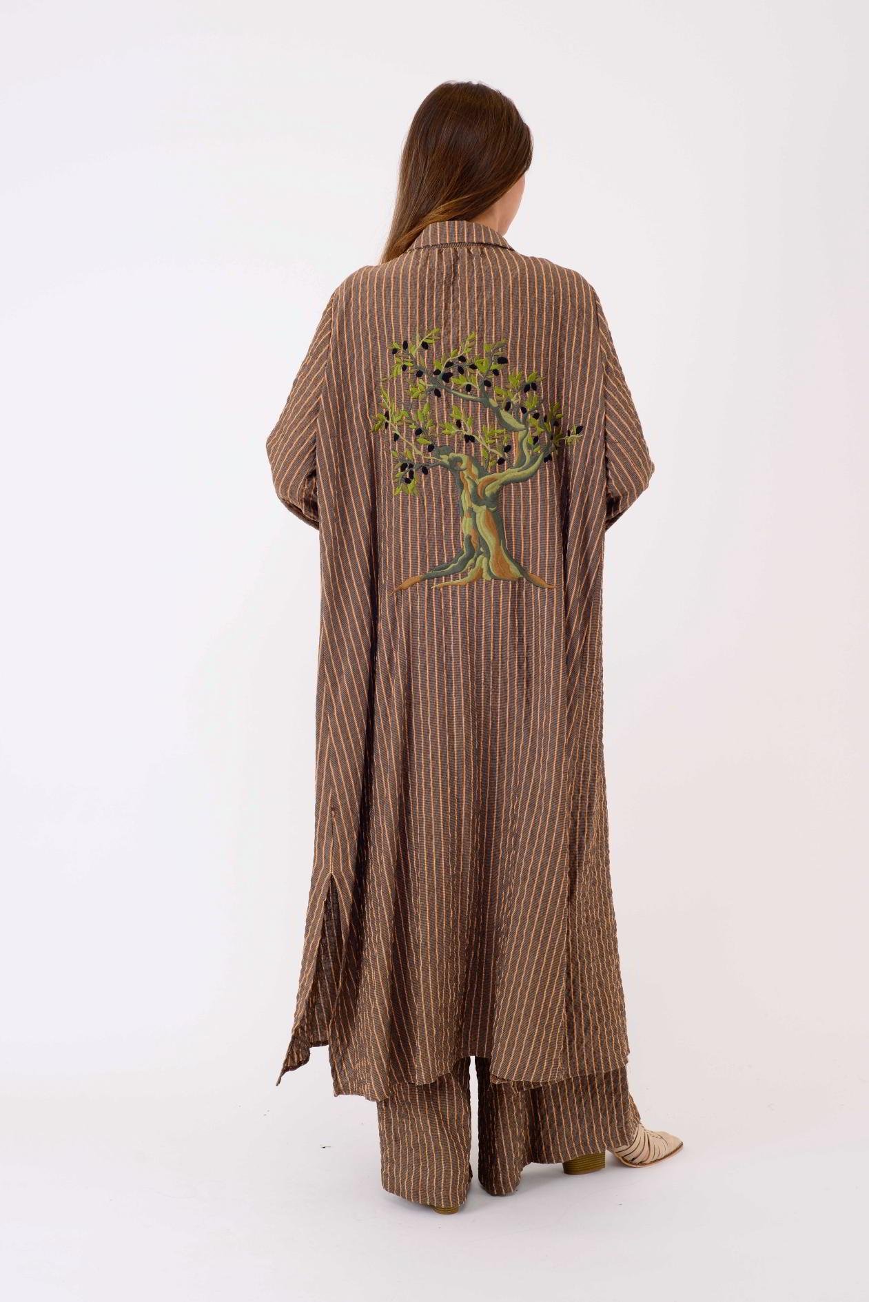 AN10676 TIGER ARKASI ZEYTİN DALI İŞLEMELİ 2'Lİ TAKIM