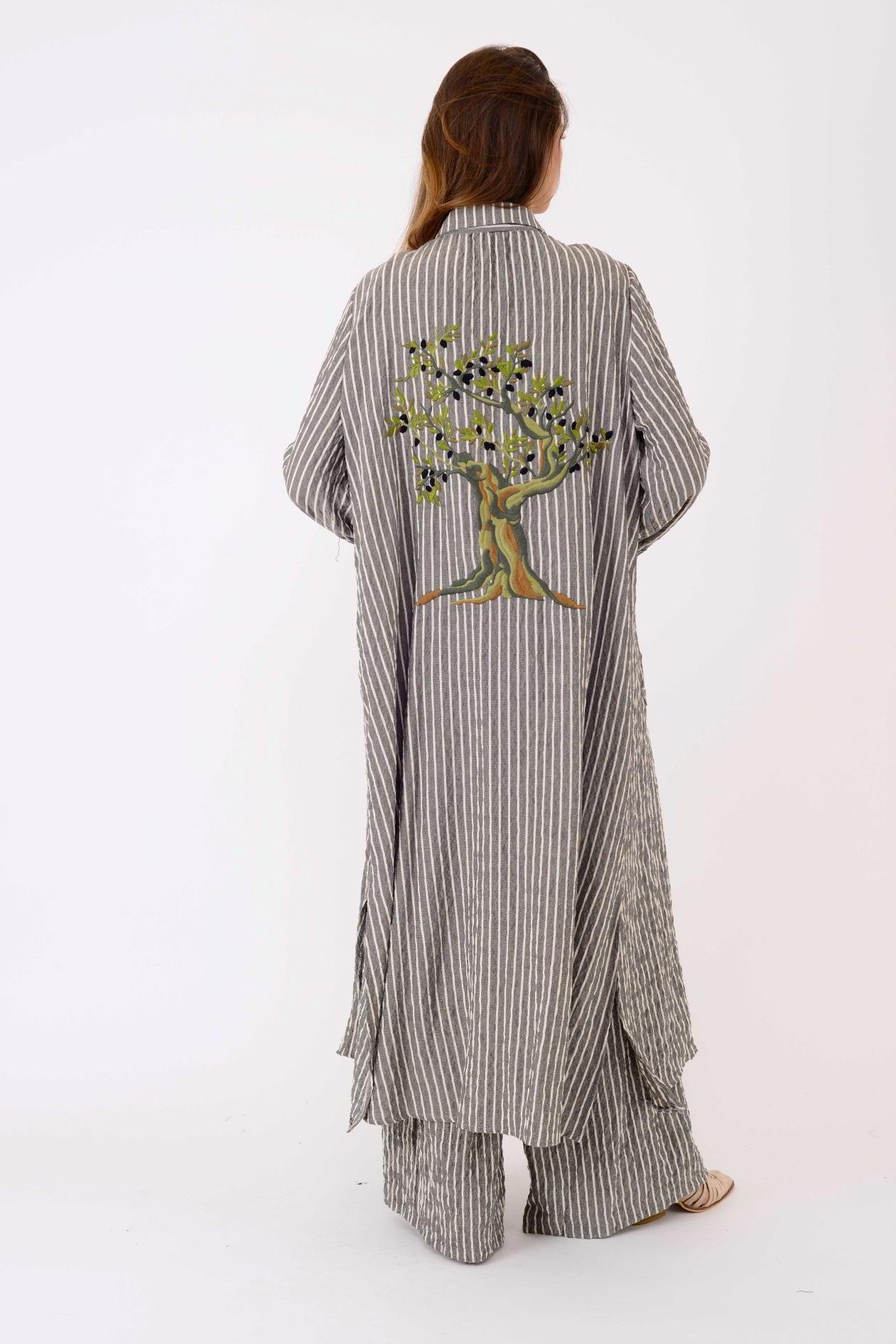 AN10676 TIGER ARKASI ZEYTİN DALI İŞLEMELİ 2'Lİ TAKIM