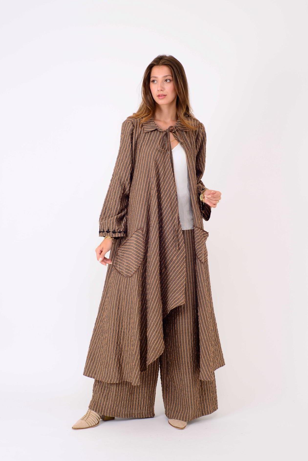 AN10676 TIGER ARKASI ZEYTİN DALI İŞLEMELİ 2'Lİ TAKIM