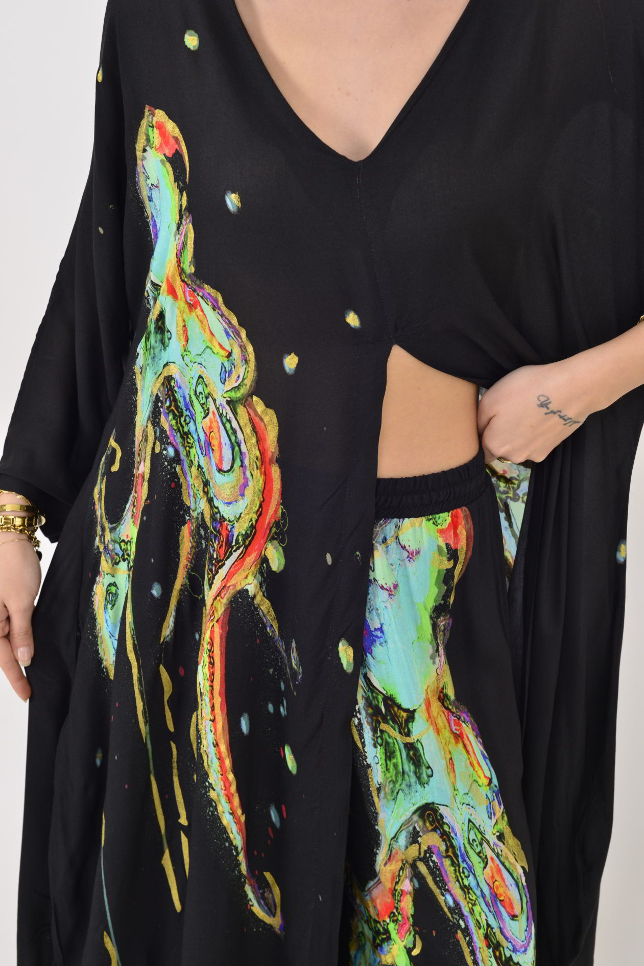 AN10712 AHTAPOT DESEN YALDIZ DETAYLI 2'Lİ TAKIM