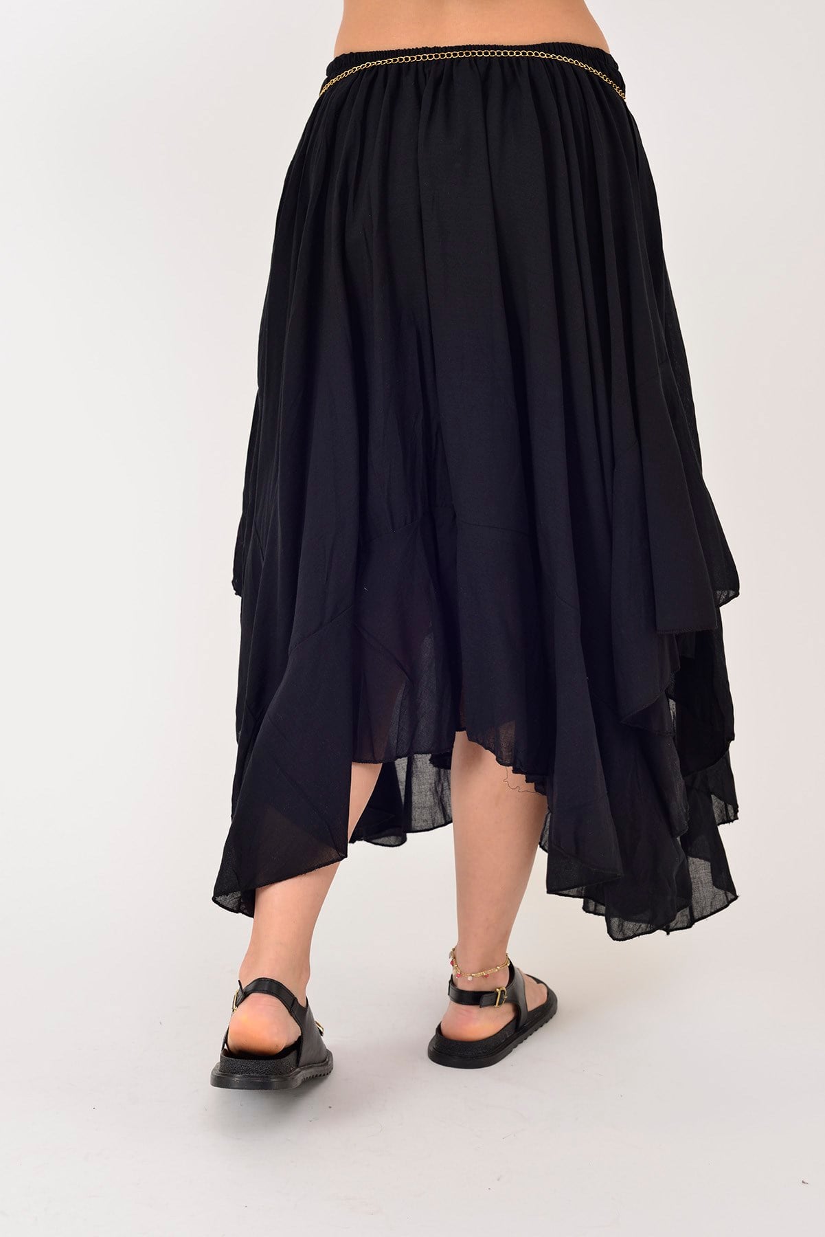 AN10746 STELLA BOLEROLU ASİMETRİK HAM BOHEM TAKIM