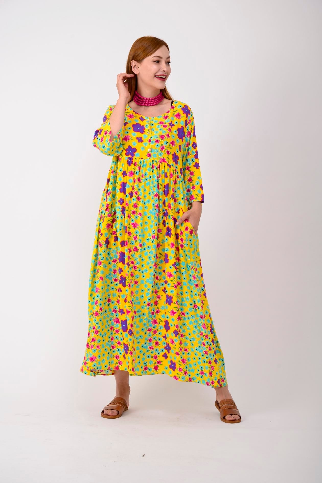 AN164 ROBALI BOHO ELBİSE
