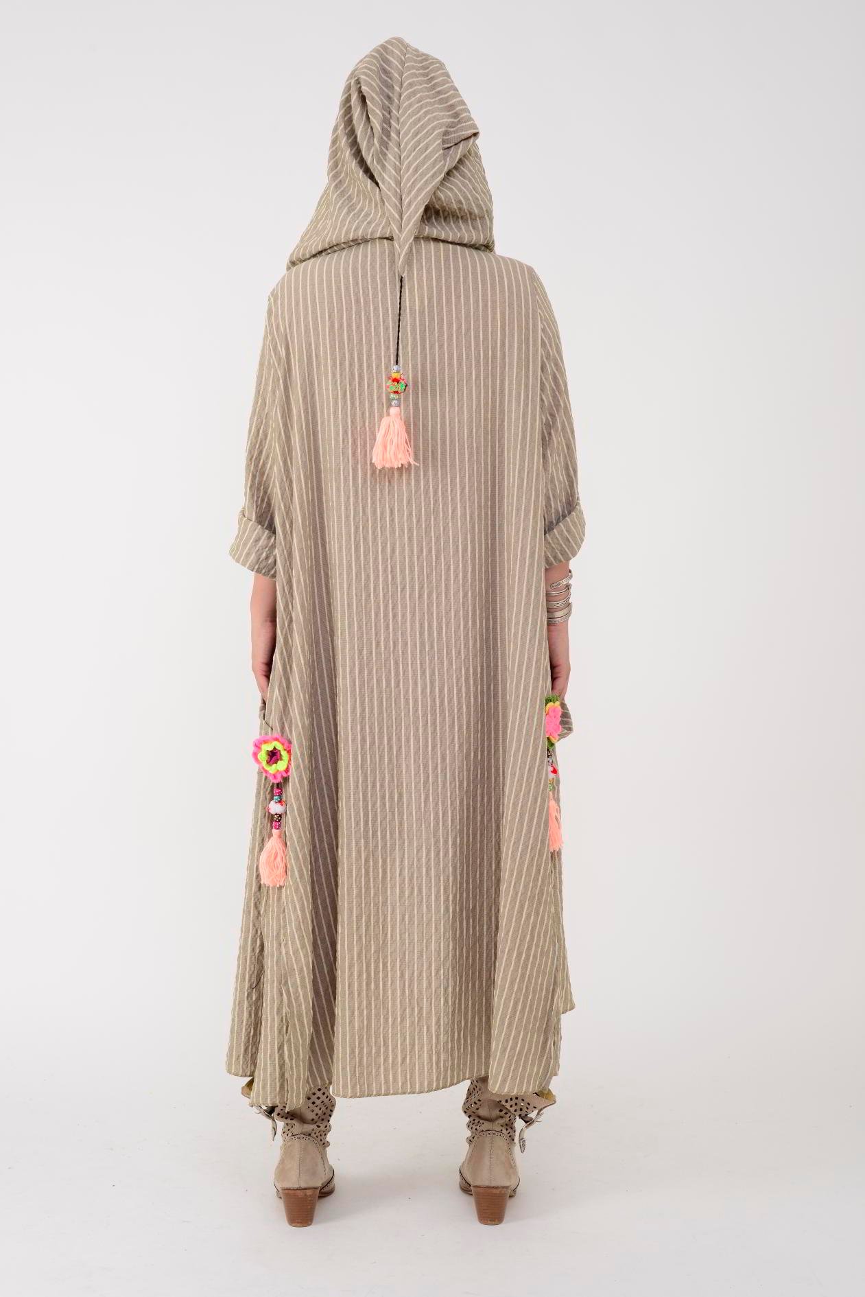 AN2104 CADI KAPÜŞONLU BOHO KAP