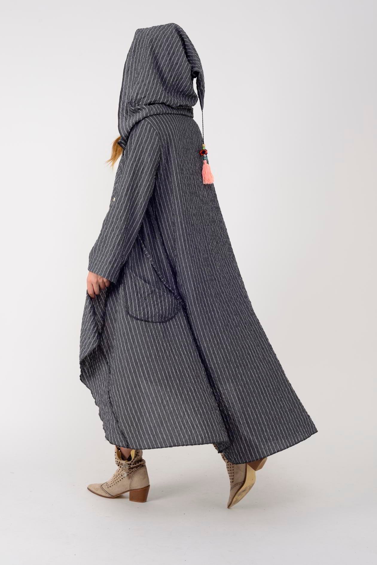 AN2104 CADI KAPÜŞONLU BOHO KAP