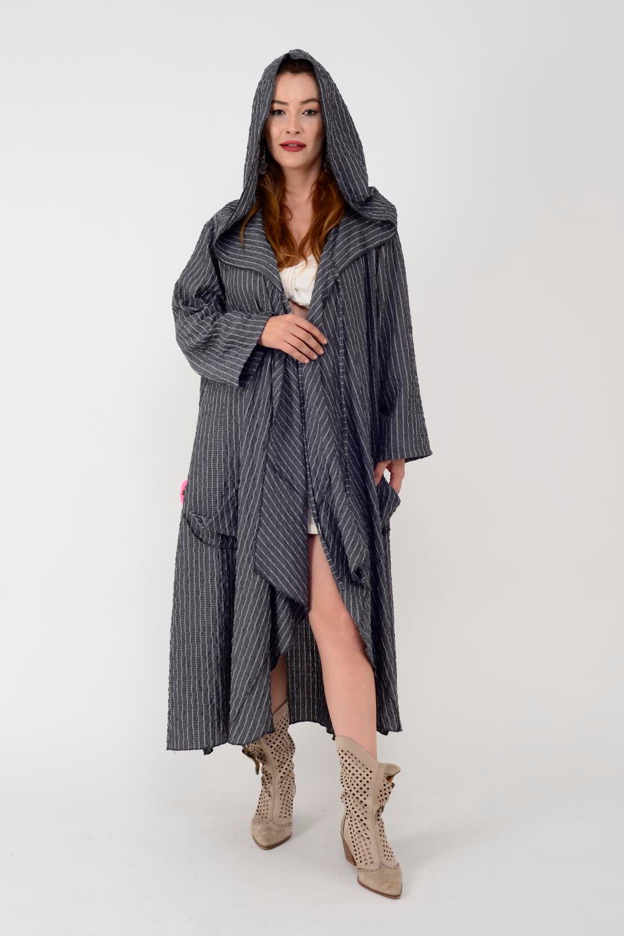 AN2104 CADI KAPÜŞONLU BOHO KAP