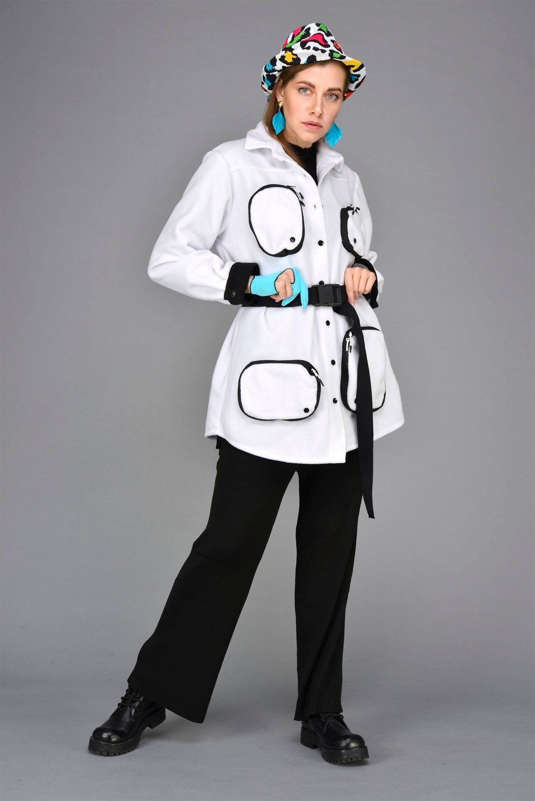 AN2157 BELLA CEPLİ POLAR