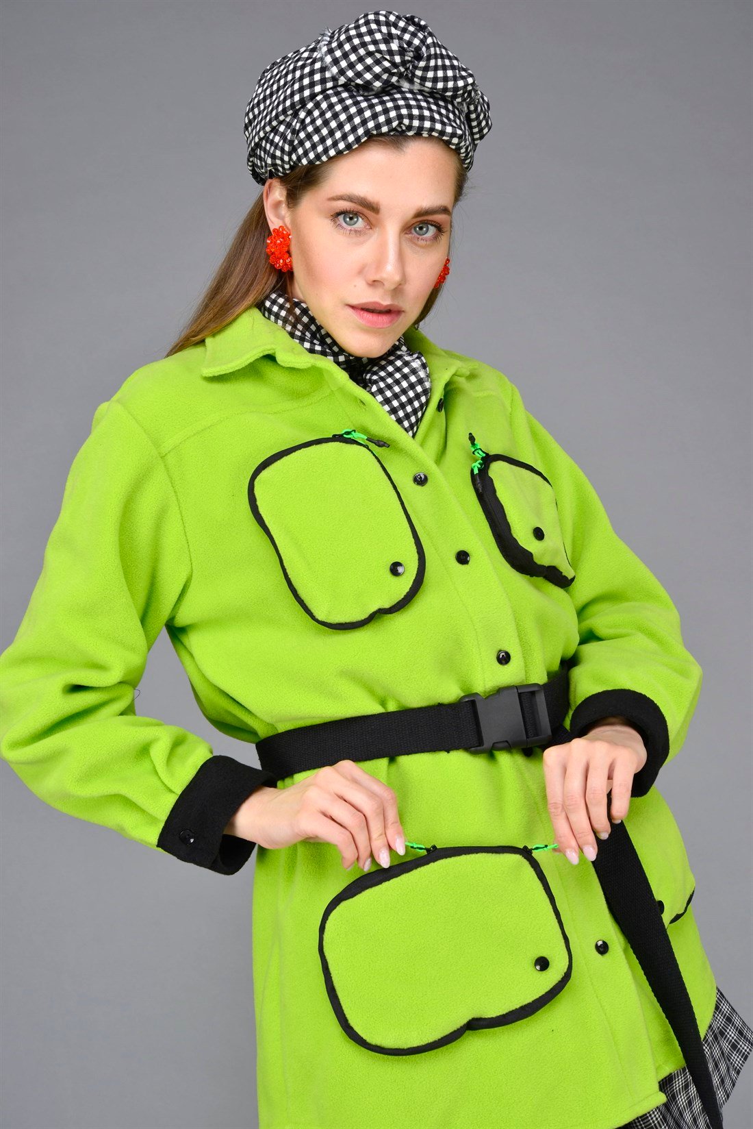 AN2157 BELLA CEPLİ POLAR