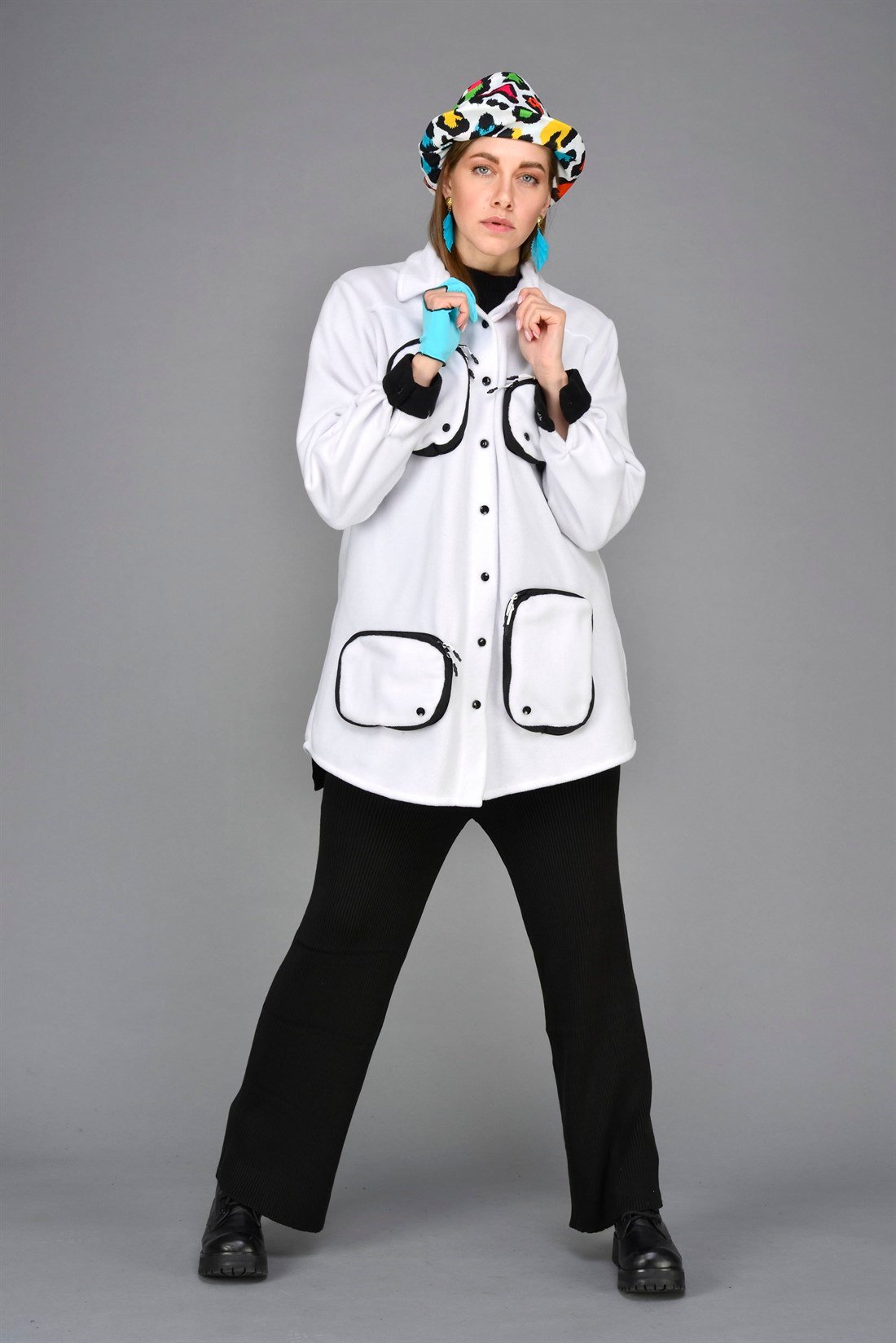 AN2157 BELLA CEPLİ POLAR