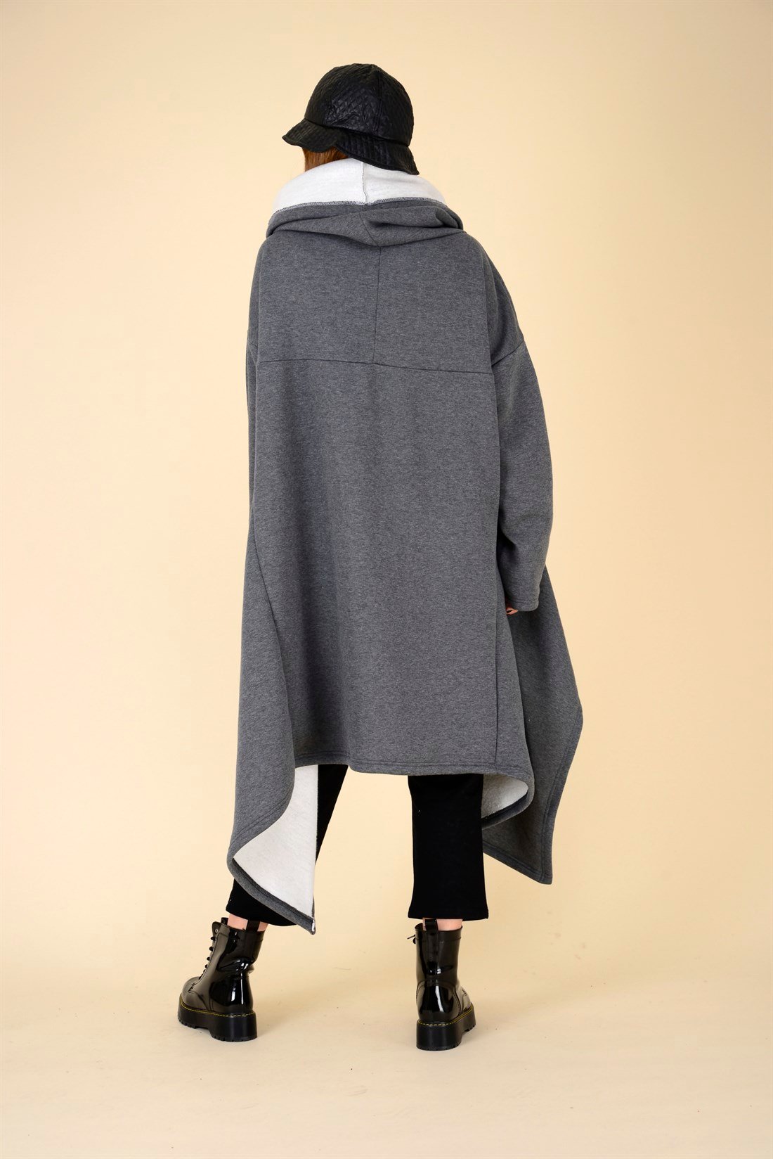 AN8007 TUNNEL 3 İPLİK ŞARDONLU ASMİTERİK KESİM SWEAT