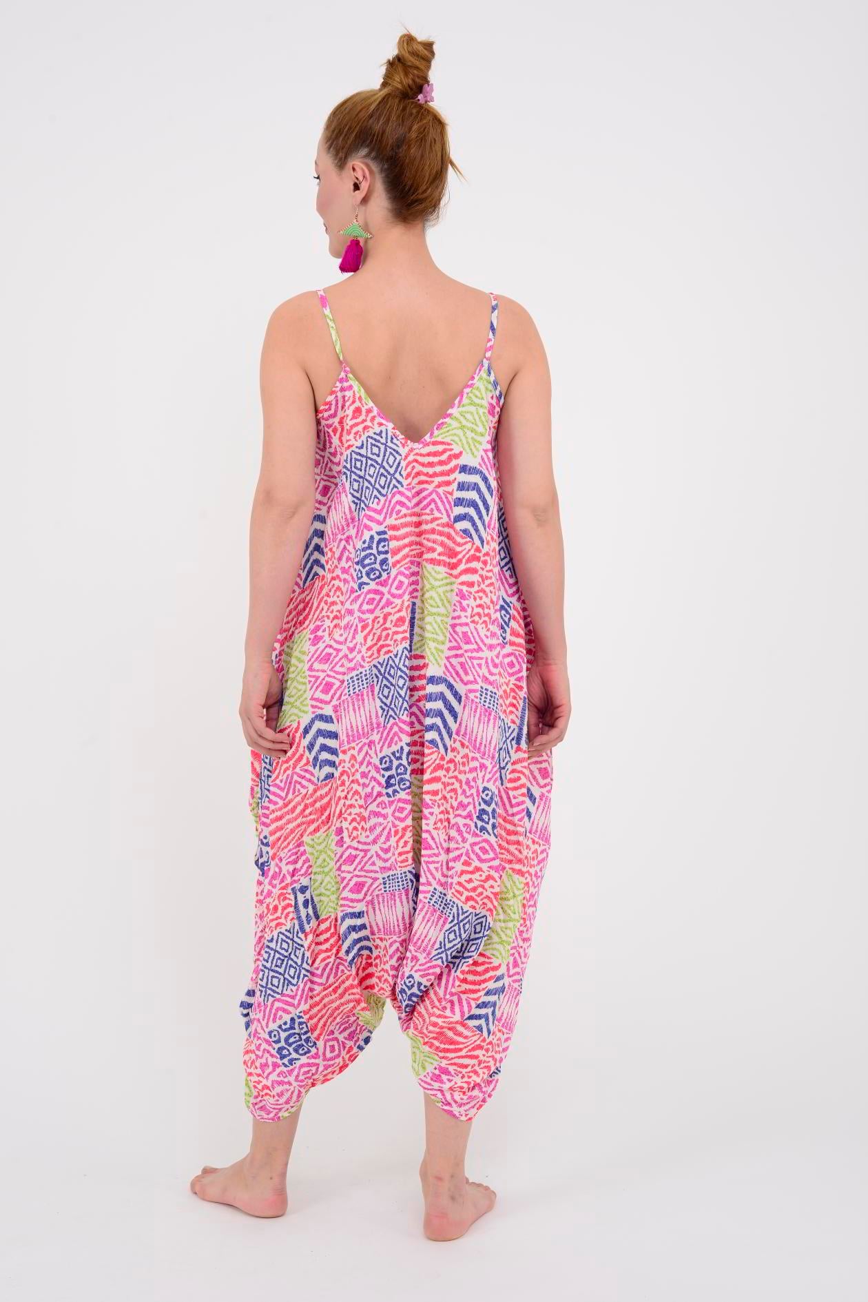AS34 PATCHWORK PONPON DETAYLI TULUM