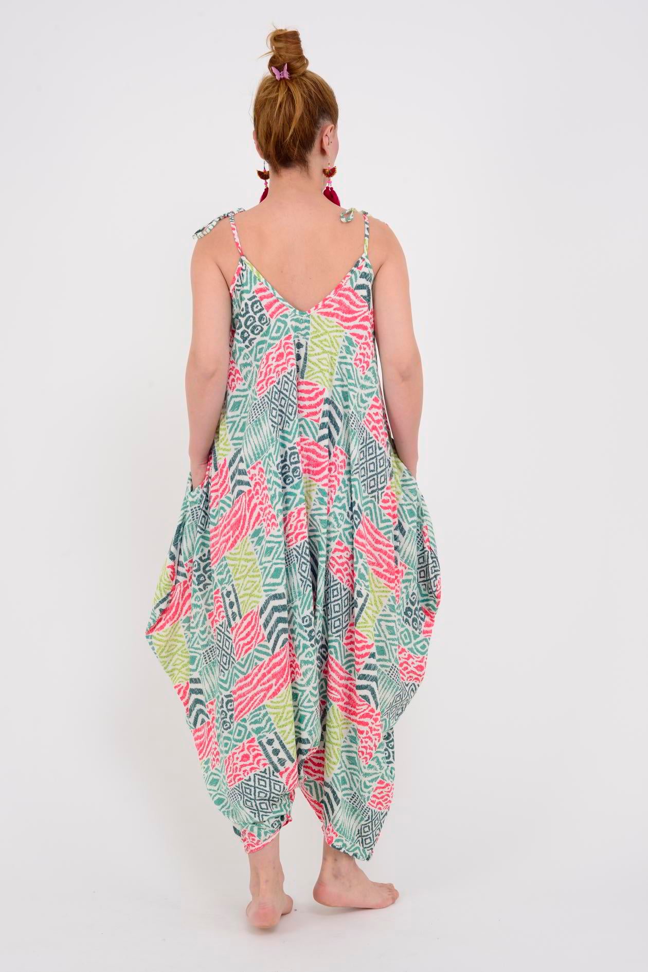 AS34 PATCHWORK PONPON DETAYLI TULUM