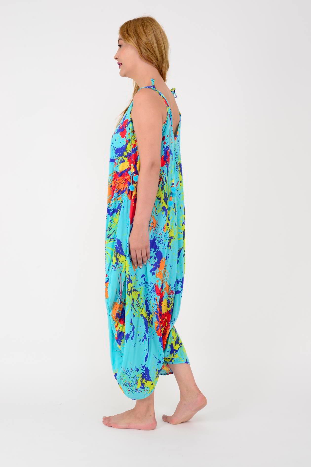 AS34 SPLASH DESEN PONPONLU BOHO TULUM