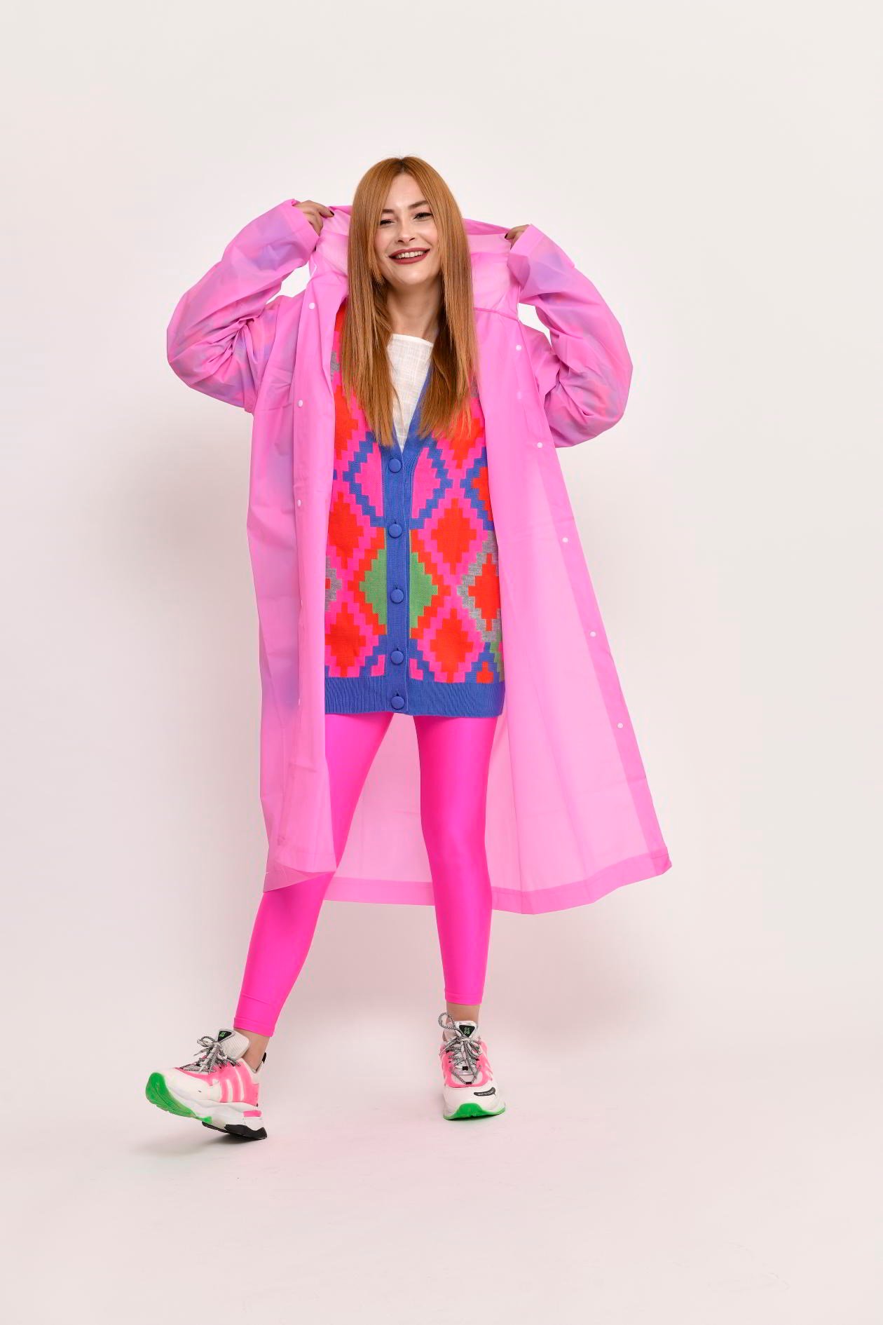 BF001 HELP RENKLİ YAĞMURLUK