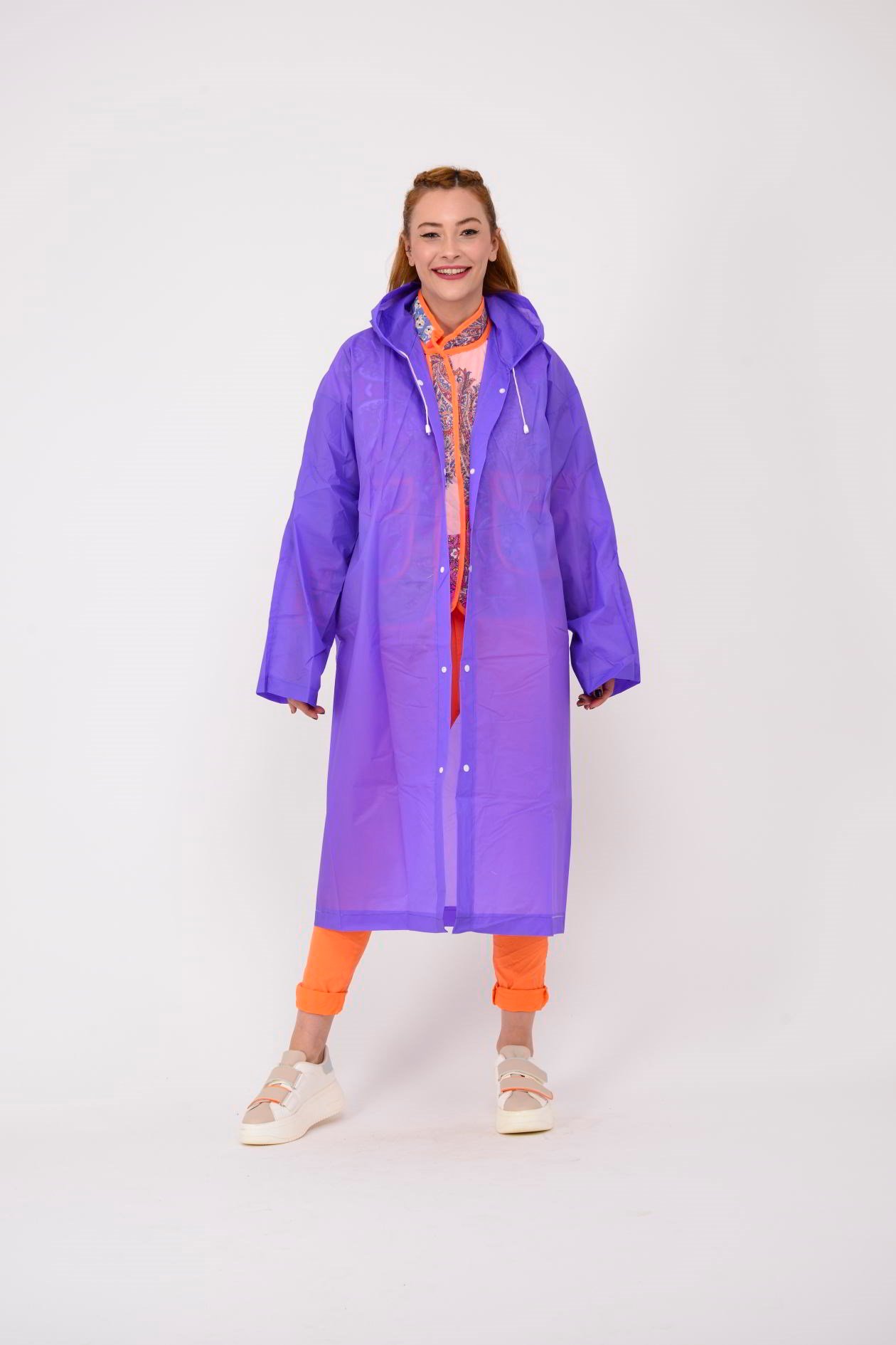 BF001 HELP RENKLİ YAĞMURLUK