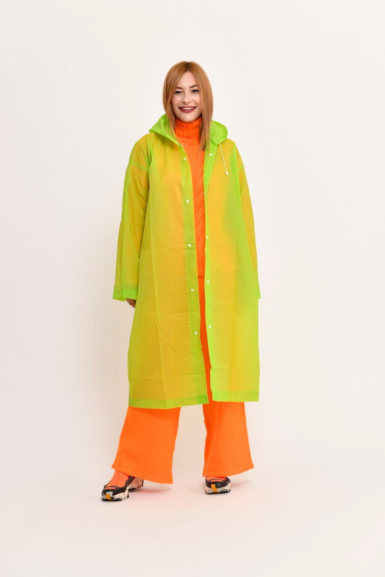 BF001 HELP RENKLİ YAĞMURLUK