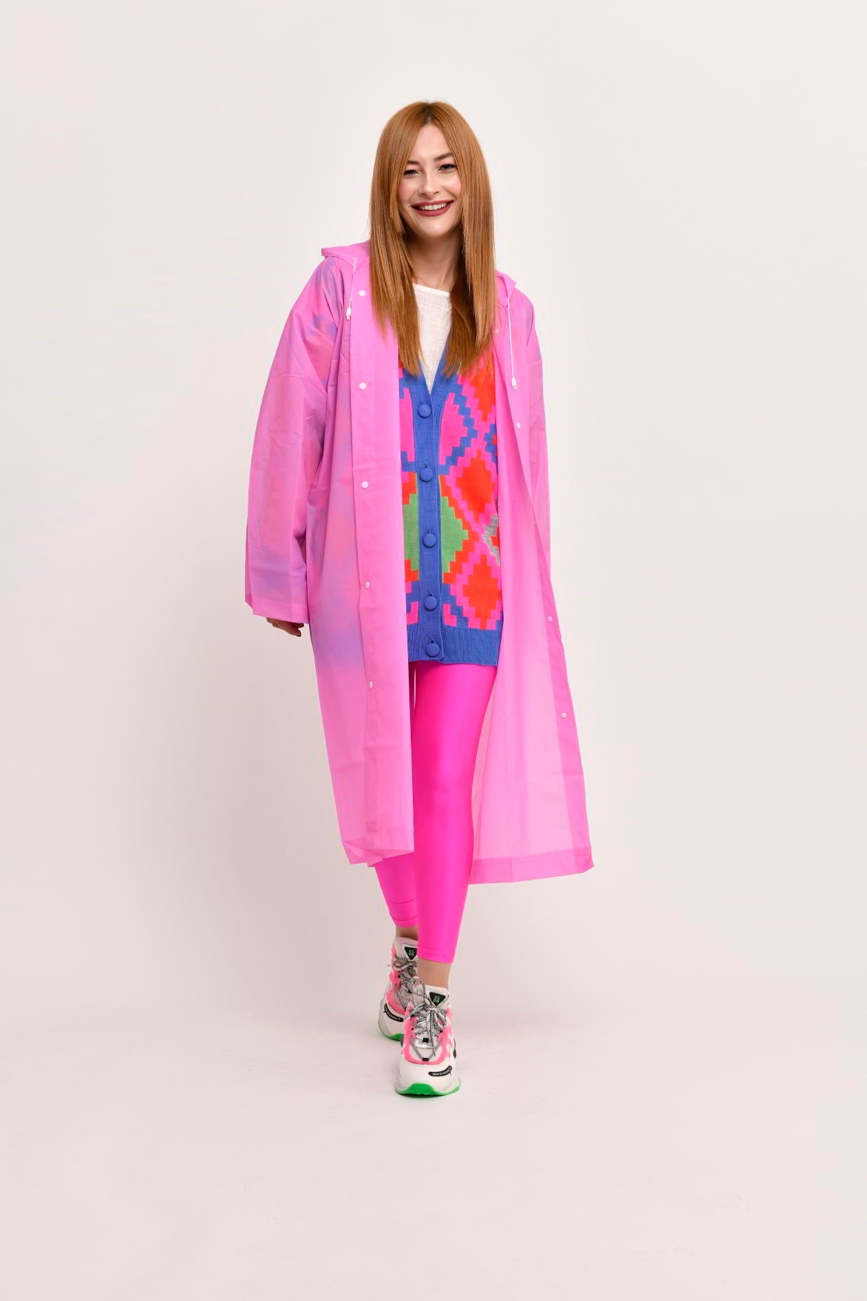 BF001 HELP RENKLİ YAĞMURLUK