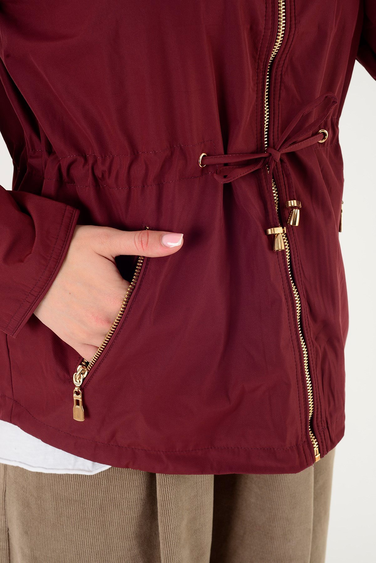 H-69972 TWIN EKOSE DESEN ÇİFT TARAFLI YAĞMURLUK