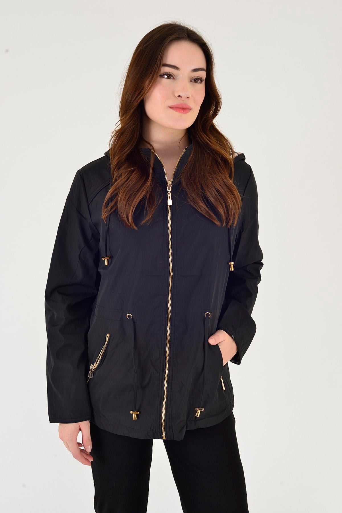 H-69972 TWIN EKOSE DESEN ÇİFT TARAFLI YAĞMURLUK