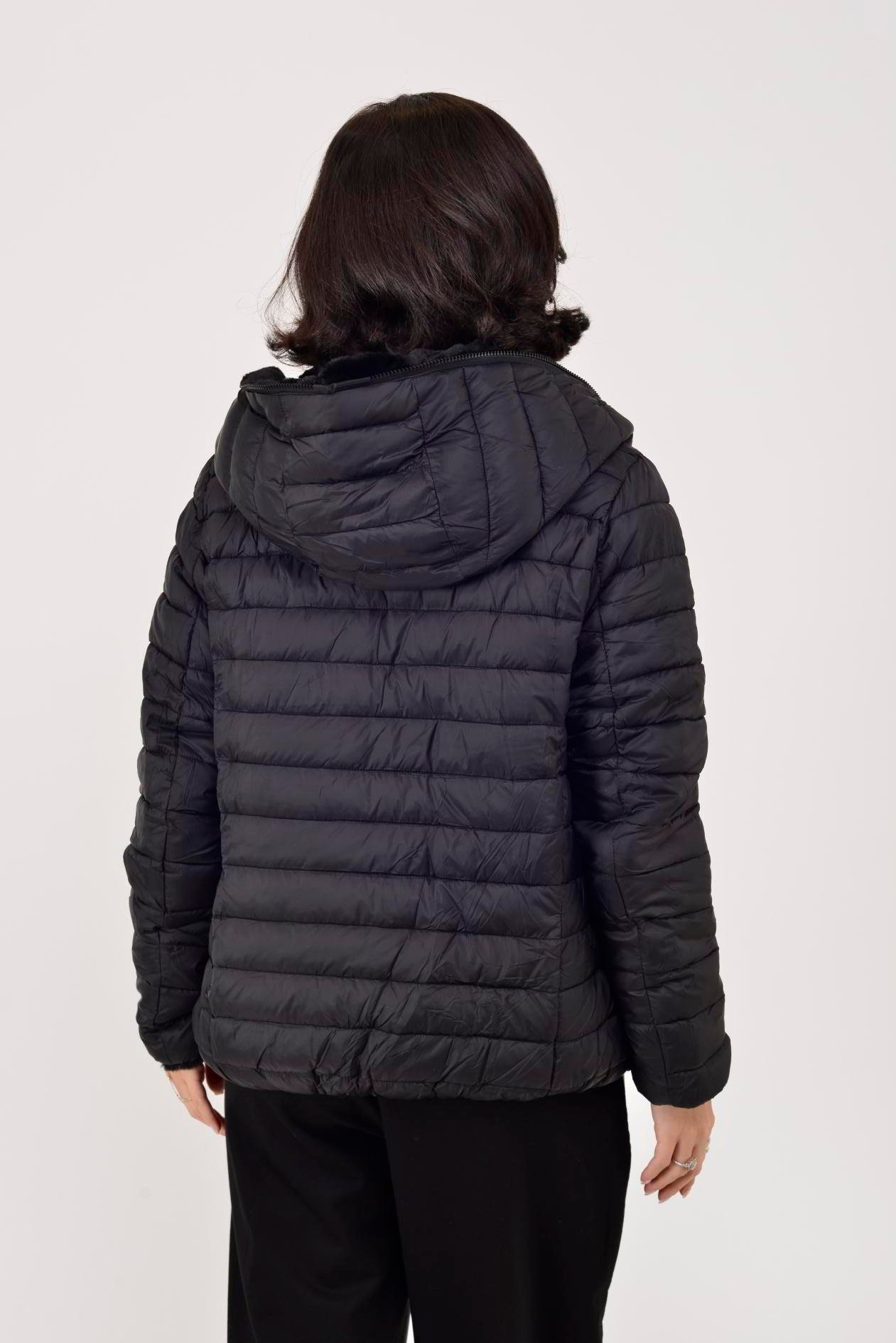 HV811 TWIN KÜRK DETAYLI ÇİFT TARAFLI MONT