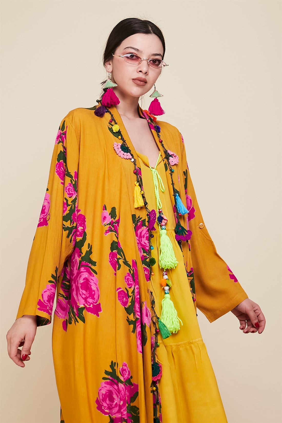 İST11 ETNİK DESEN BOHO KAP