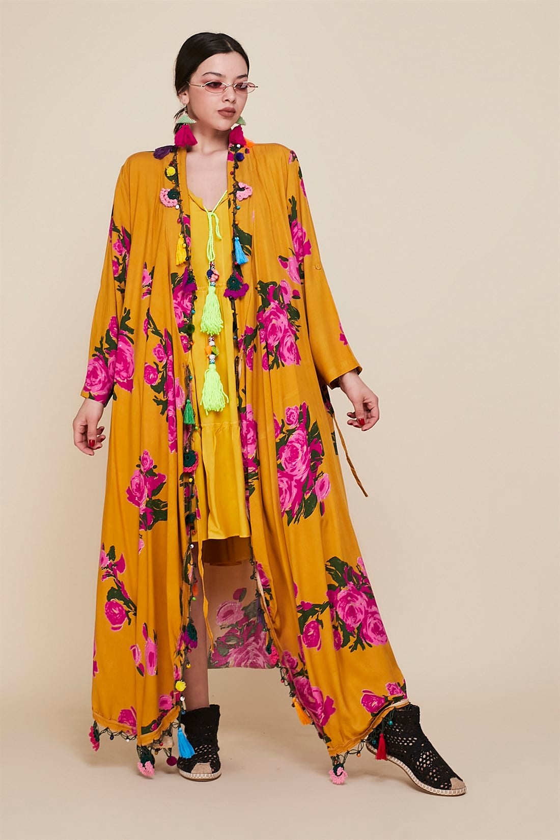 İST11 ETNİK DESEN BOHO KAP