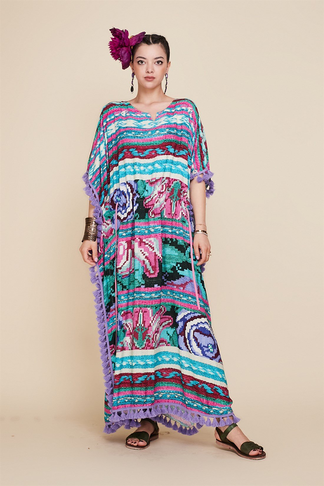 J84 RİPOSE BOHO ELBİSE