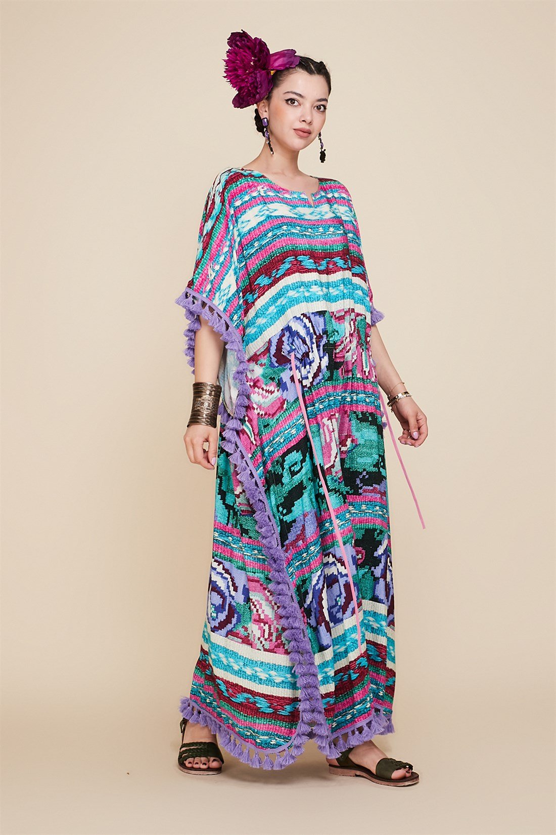 J84 RİPOSE BOHO ELBİSE