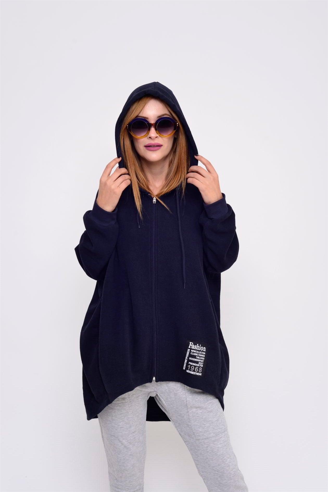 JY23 FERMUARLI SWEATSHİRT