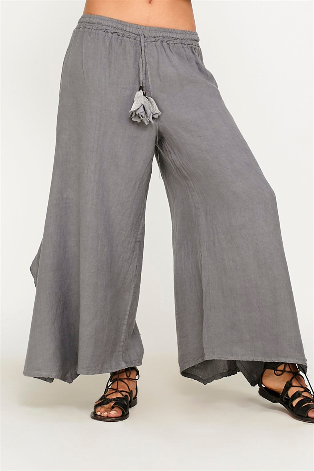 10593 İSPANYOL KETEN  PANTOLON