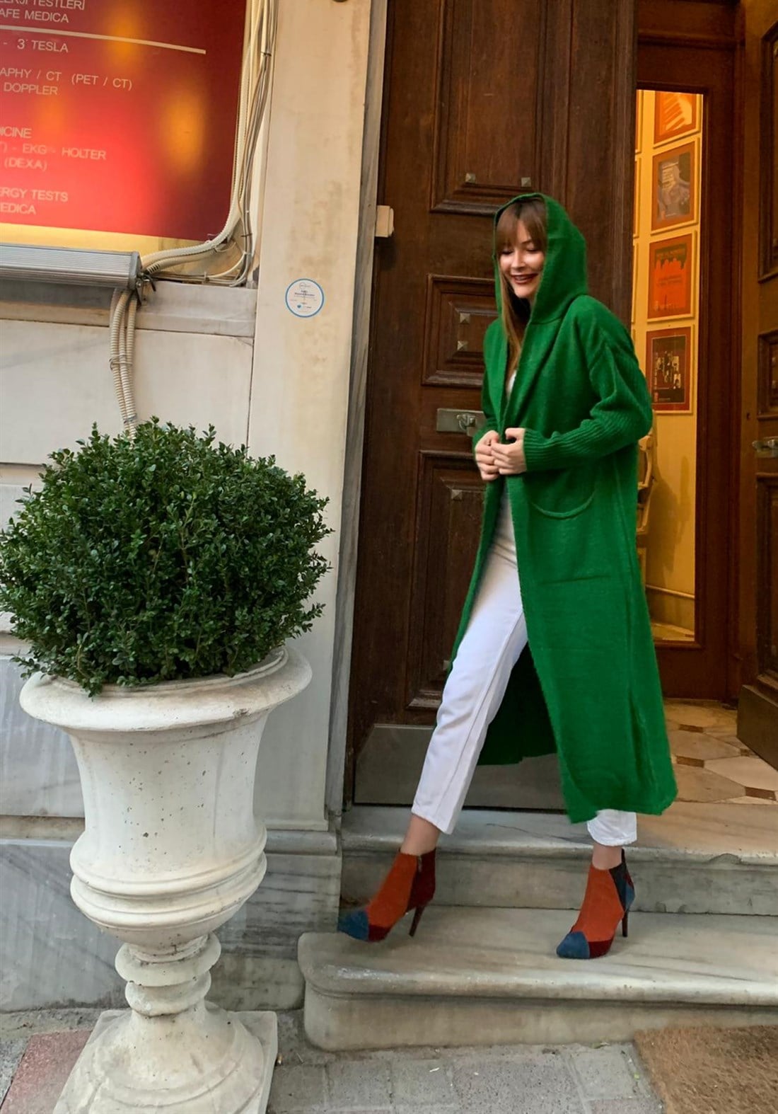 MRT7021 KAPÜŞONLU UZUN HIRKA