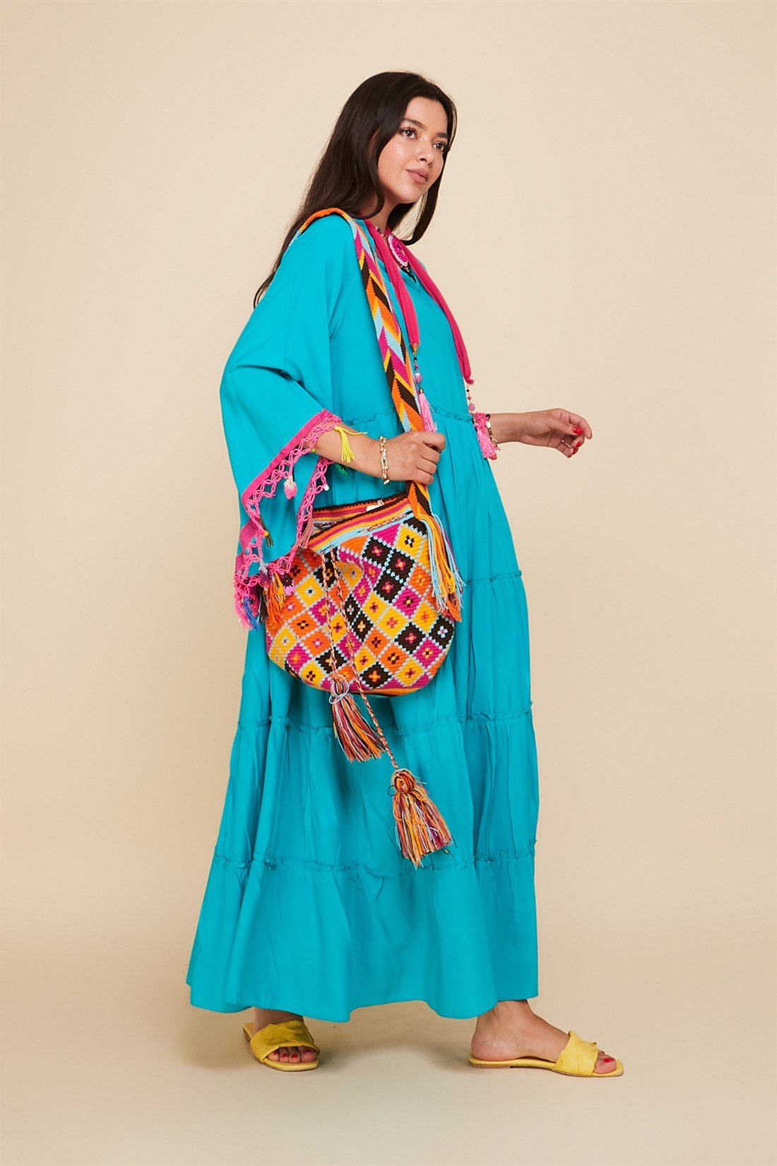 TATE BOHO EL ÖRMESİ ÇANTA