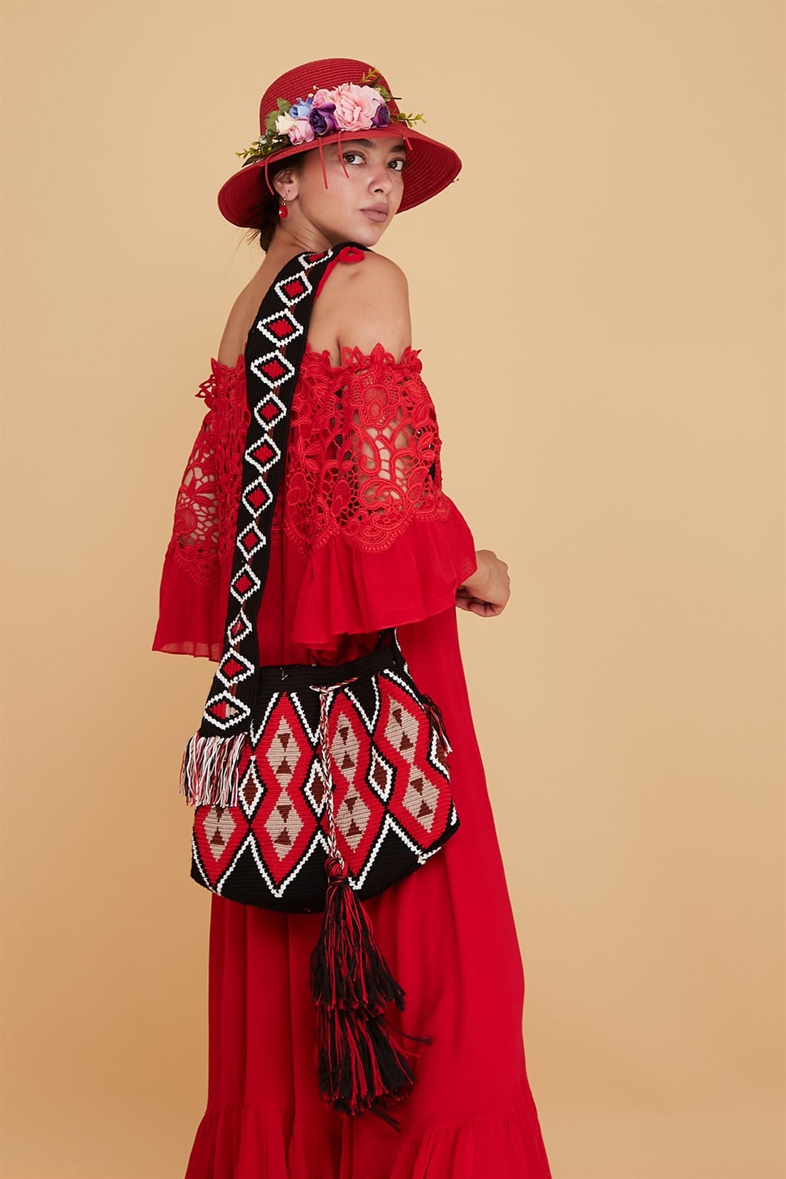 TATE BOHO EL ÖRMESİ ÇANTA