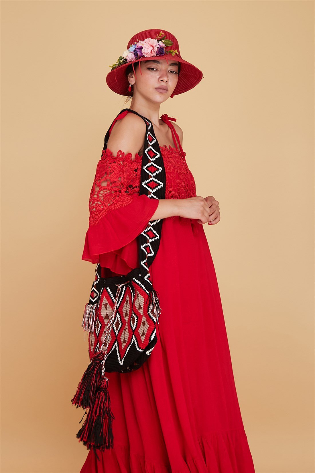 TATE BOHO EL ÖRMESİ ÇANTA