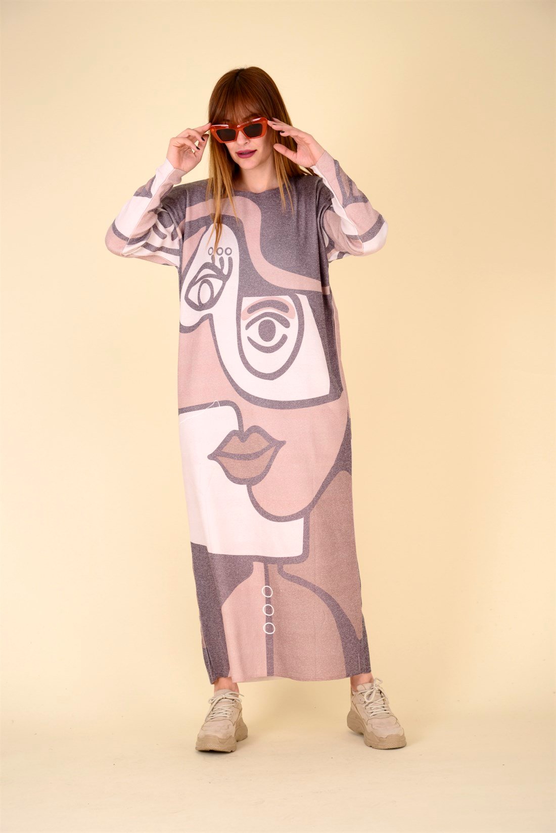 TK36 BETTY TRİKO ELBİSE