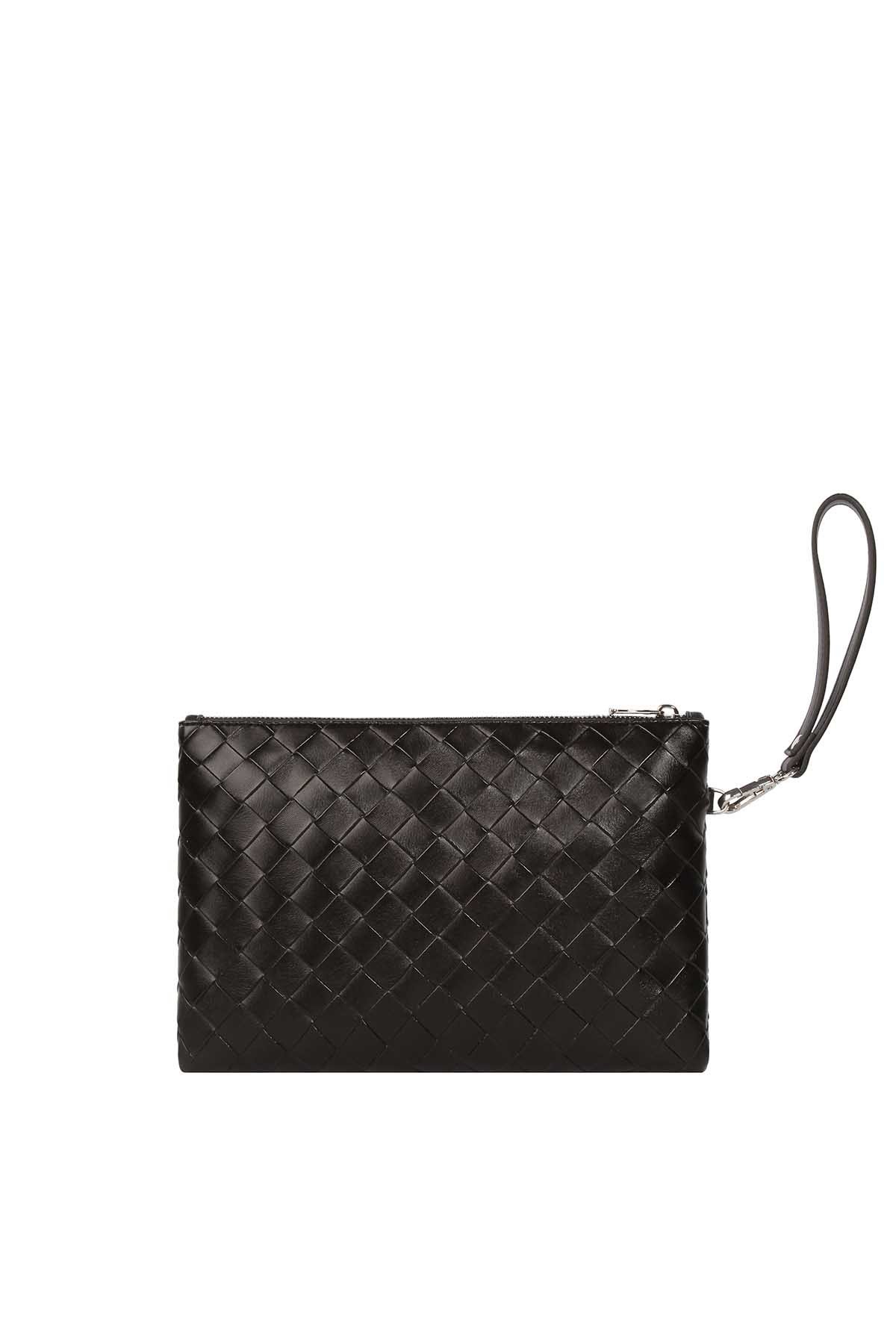 Cengiz Pakel Alicia Kadın Clutch - Portföy 7327-Siyah
