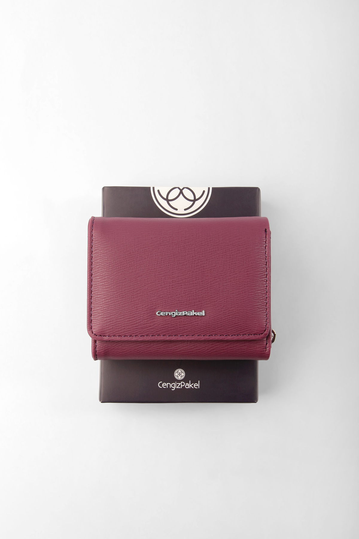 Cengiz Pakel Antalya Kadın Cüzdan-Portföy 65221A-Mürdüm - Sevgililer Günü Hediyesi - Cengiz Pakel