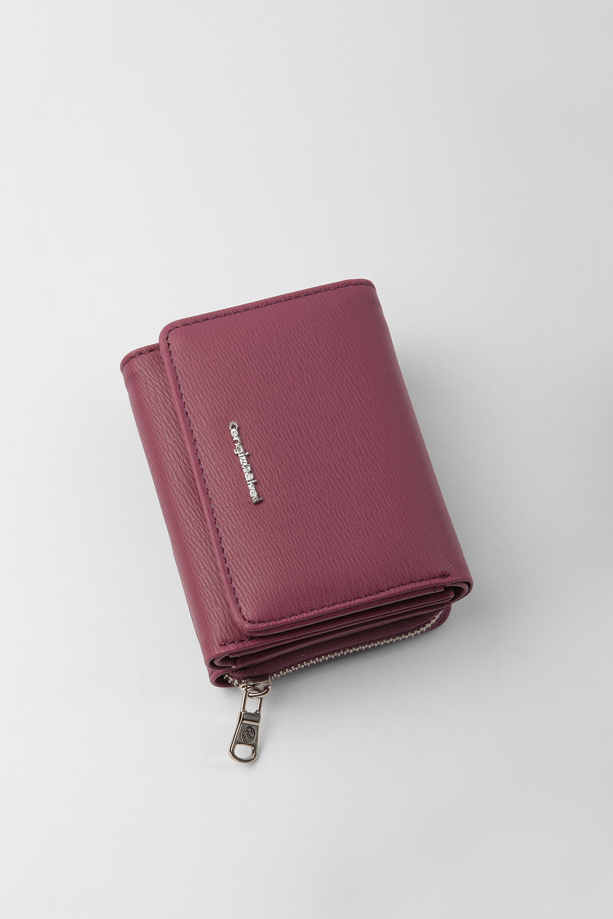 Cengiz Pakel Antalya Kadın Cüzdan-Portföy 65221A-Mürdüm - Sevgililer Günü Hediyesi - Cengiz Pakel