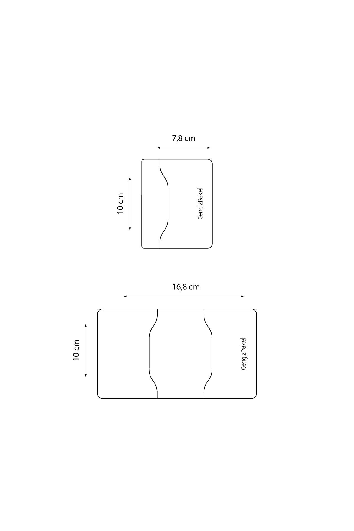 Cengiz Pakel Cengiz Pakel Hakiki Deri Kartlık 2499-Siyah-Parlament