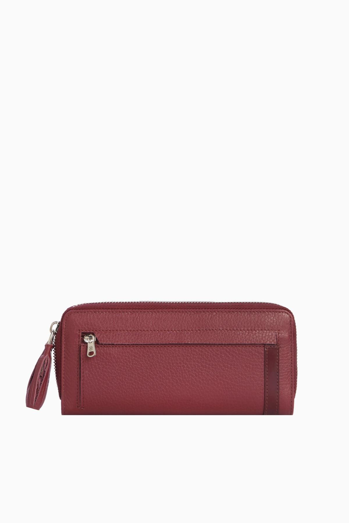 Cengiz Pakel Cengiz Pakel Hakiki Deri Kadın Cüzdan-Portföy 65133-Yılbaşı