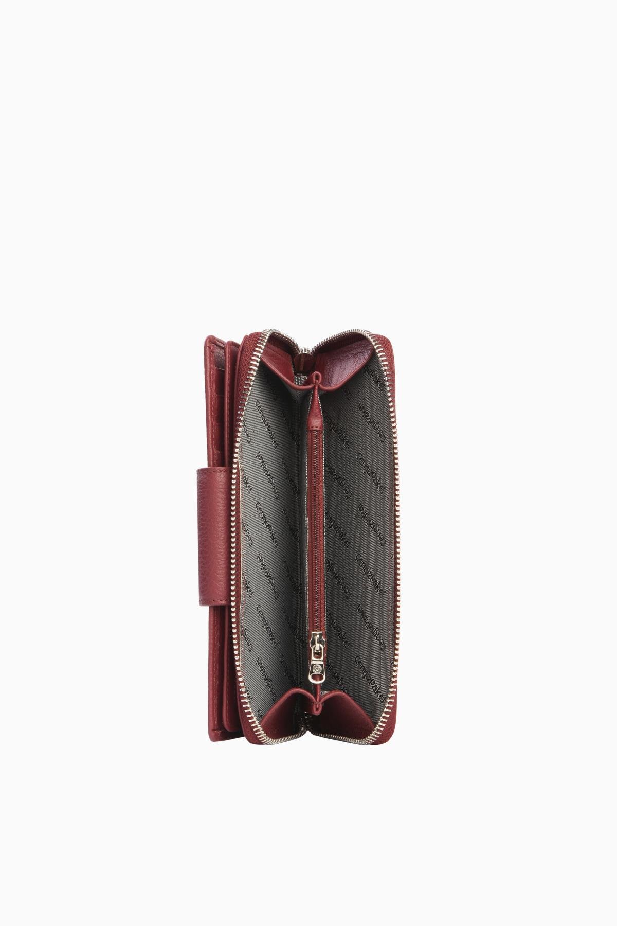 Cengiz Pakel Cengiz Pakel Hakiki Deri Kadın Cüzdan-Portföy 65133-Yılbaşı