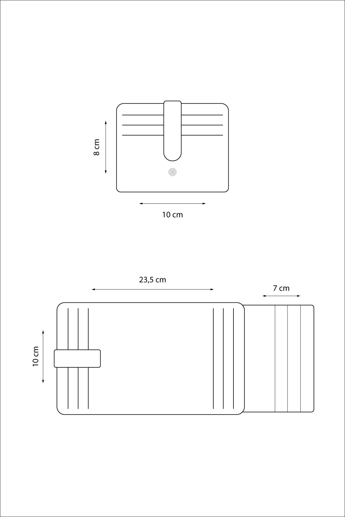 Cengiz Pakel Cengiz Pakel Hakiki Deri Erkek Cüzdan - 13698 - Siyah