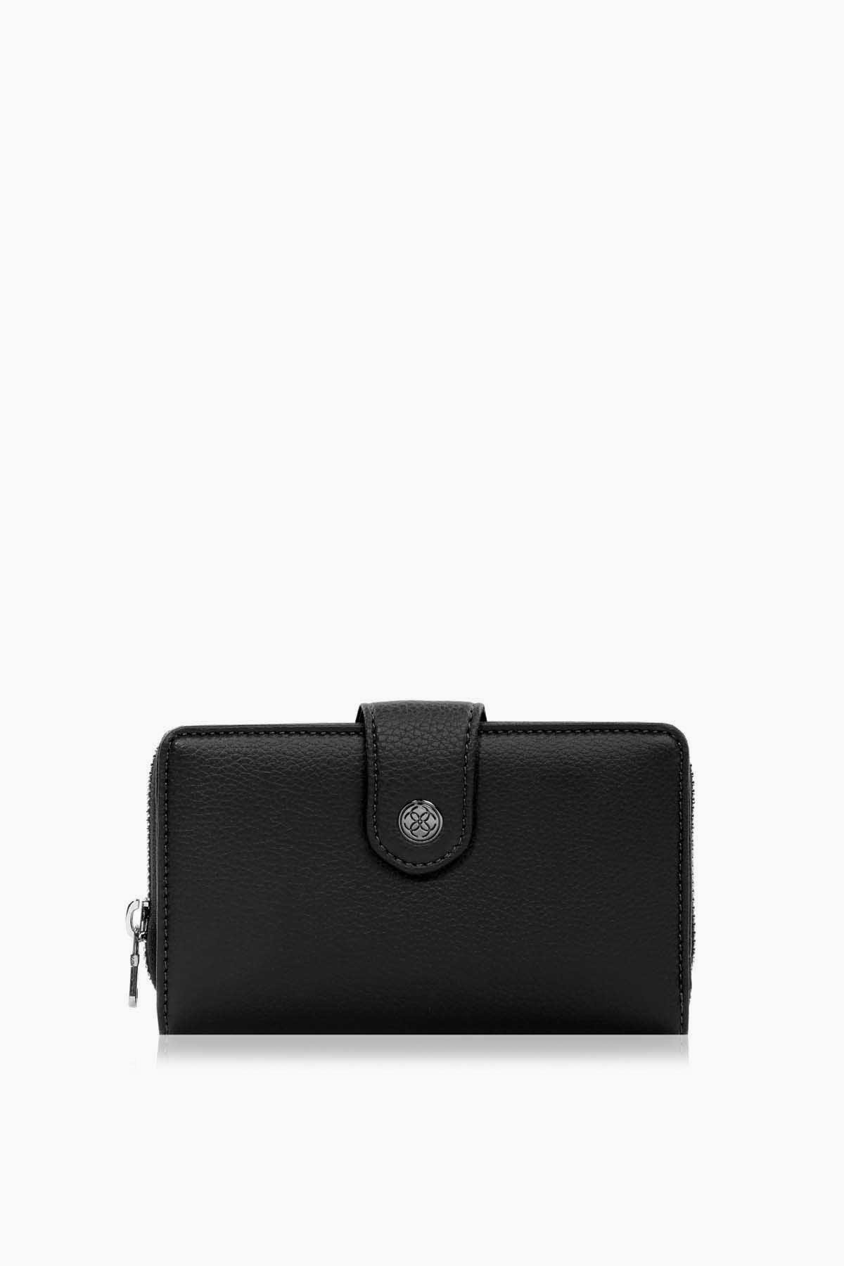 Cengiz Pakel Cengiz Pakel Kadın Cüzdan-Portföy 65231M Maddy-Siyah