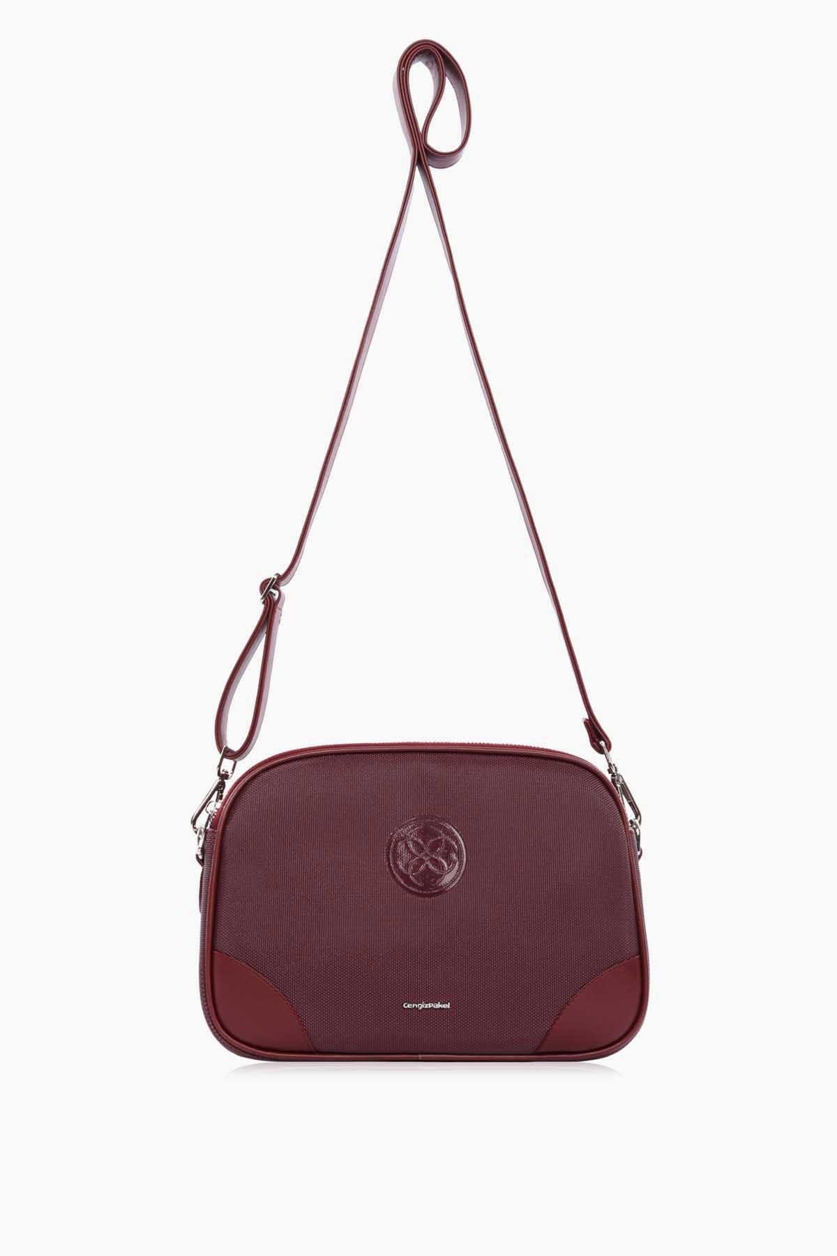 Cengiz Pakel Cengiz Pakel Kadın Omuz Çantası 7134L-Bordo