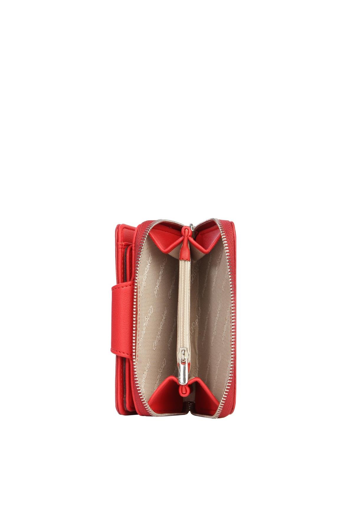 Cengiz Pakel Cengiz Pakel Küçük Boy Kadın Cüzdan/Portföy – 65386 - Kırmızı