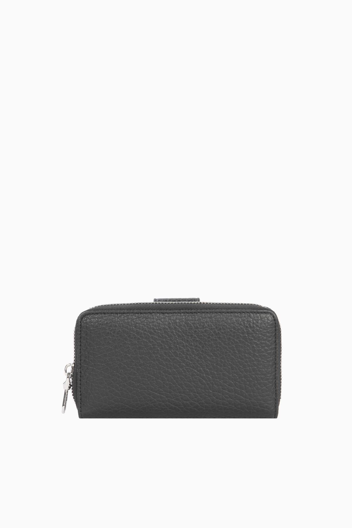 Cengiz Pakel Cengiz Pakel Orta Boy Kadın Cüzdan/Portföy – 65298M - Siyah/Beyaz